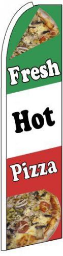 FRESH HOT PIZZA  X-Large Swooper Flag - fd-0373