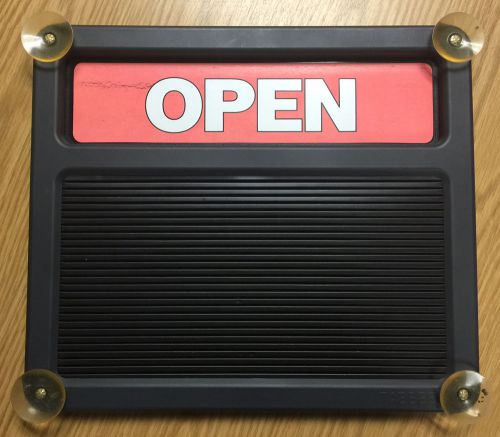Tabbee double sided open closed door window message sign w/letters &amp; numbers for sale
