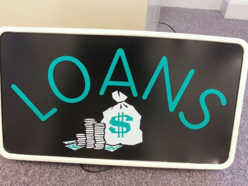 Lighted Loan Sign