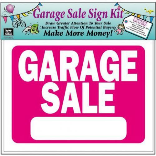 Garage sale sign kit kit-13 for sale