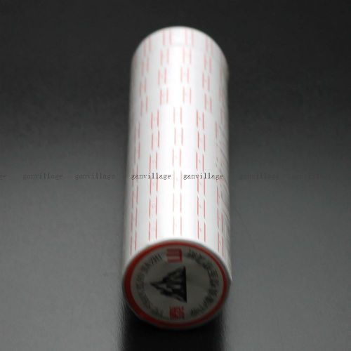 10 Rolls Price Label Paper Tag Tagging Pricing For MX-5500 Labeller Gun Hot New