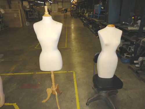 2 -NEW Female Mannequin Dress Forms F6  / 8W + BS-01