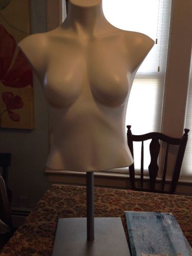 dress form mannequin Woman Female On Stand Half Body Torso