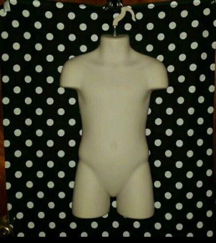 Child/Youth/Kid Mannequin Torso Sizes 5t-7 Boys &amp; Girls Clothing - Flesh/Nude