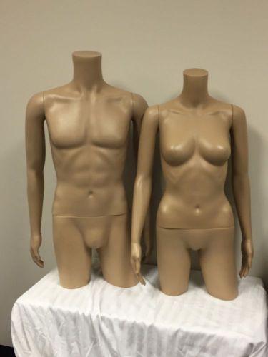 Male and Female Mannequins