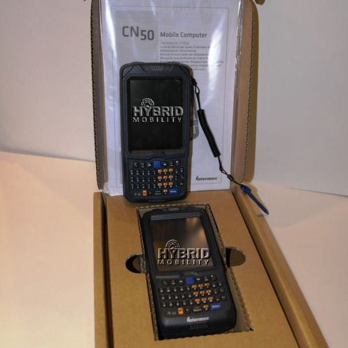 Nib intermec cn50 qwerty 1d 2d scanner handheld mobile computer cn50aqu1en00 for sale