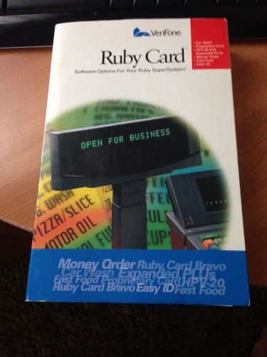 NEW~~Verifone Ruby Card P040-07-506~~NEW
