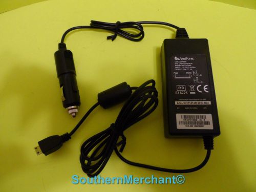 Verifone vx680 car lighter adapter charger cps11224d-4g-r for sale