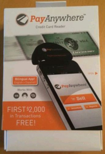 Pay Anywhere Debit/Credit Card Reader Brand New FREE SHIPPING