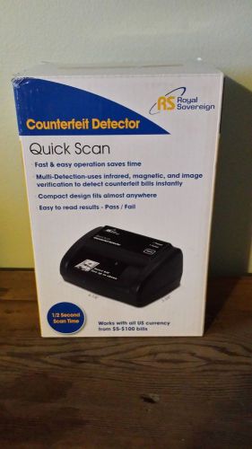 Royal Sovereign Quick Scan Counterfeit Fake Money Detector (RCD-2120)