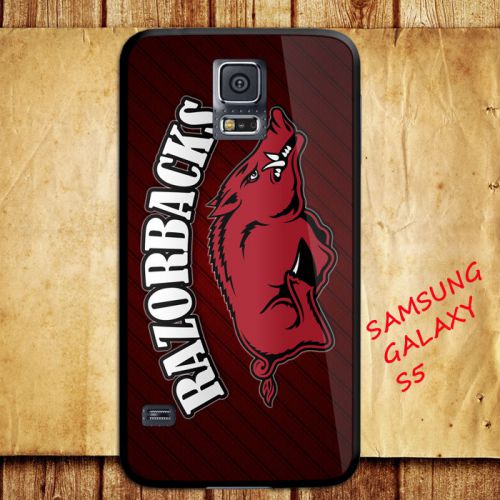 iPhone and Samsung Galaxy - Arkansas Razorbacks Rugby Team Logo NFL - Case