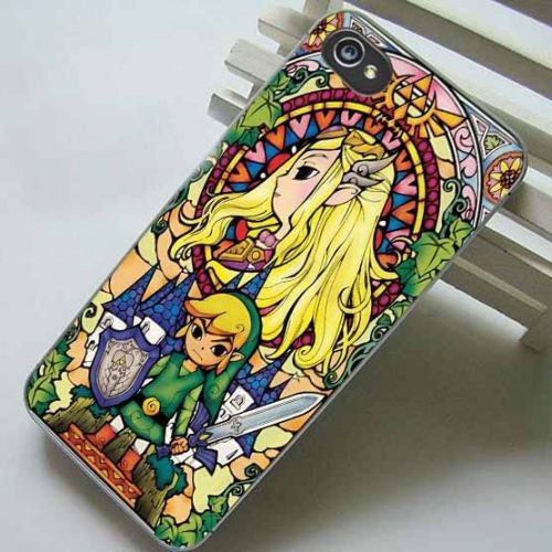 Samsung Galaxy and Iphone Case - Cartoon The Legend of Zelda Saint Glass Princes