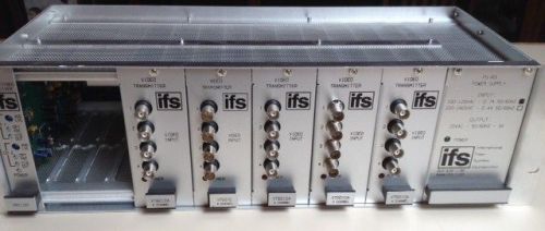 IFS Video Rack with VT6010A 4 channel video transmitters