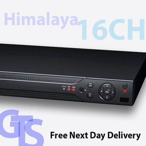 HIMALAYA 16 CHANNEL HDMI 16CH CCTV NETWORK DVR MACHINE SYSTEM H.264 1TB 500GB