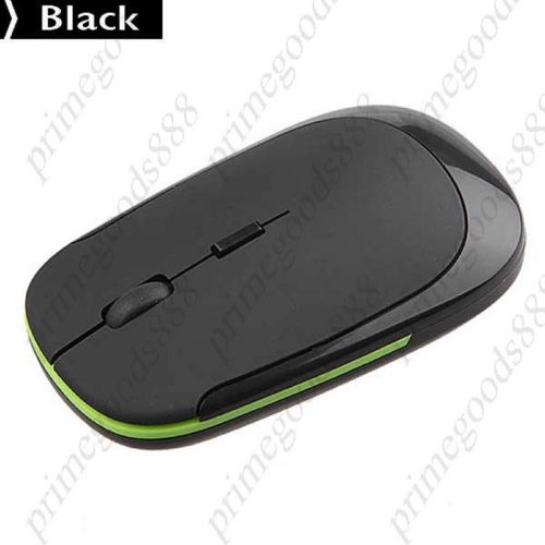 2.4GHz 1600 Wireless Cordless Optical Mouse Mice Mini Hidden USB Receiver Black