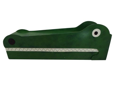 SURPLUS STOCK OF 30 WOODEN CROCODILES FOR SPEECH THERAPY FROM TTS