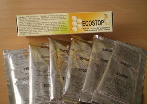Eco treatment of varroatos / Beekeeping / Ecostop - lamellae - 10% Off