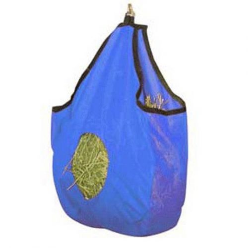 PARTRADE Hay Bag with Mesh Guesset Equine Horse Feeding BLUE