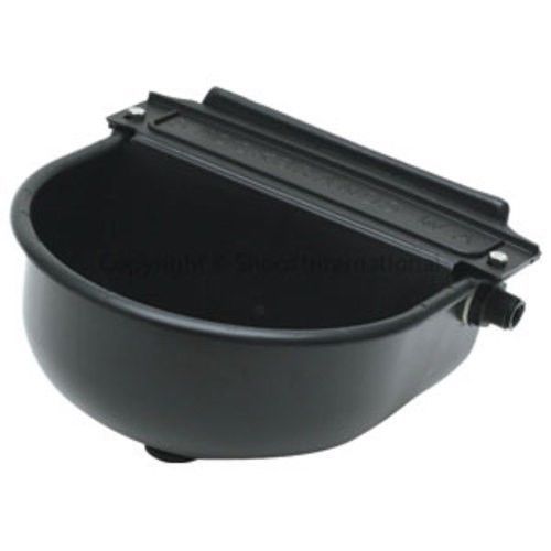 Water trough 4.3l nylon strong bowl float cover pet animal horse cow poultry dog for sale
