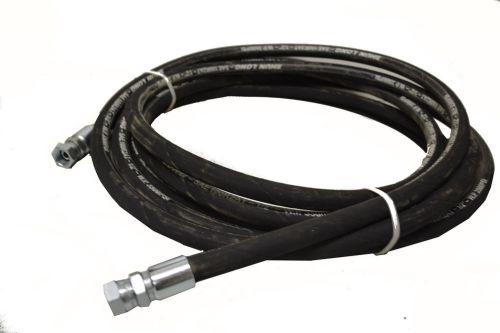 Hydraulic hose 1/2&#034;  x 2 braid  psi x 5 mt roll.with bsp fittings for sale
