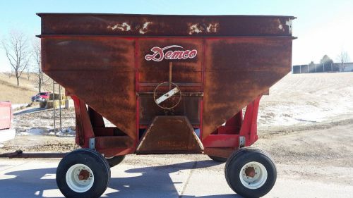 Demco grain dump / hauler / gravity flow trailer / extended tongue /pulls smooth for sale