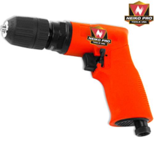 Neiko Pro 3/8&#034; Composite Reversible Air Drill with Keyless Chuck