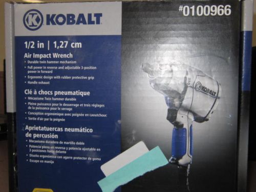 Kobalt 1/2&#034; Air Impact Wrench 350 ft-lbs Foot Pounds New 1/2 Inch