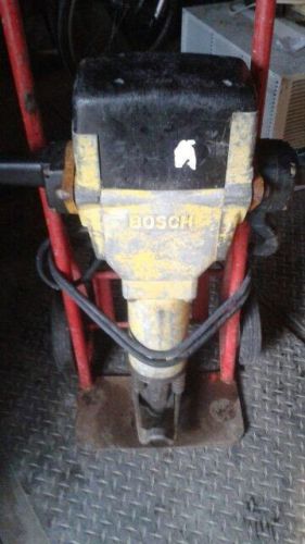 Bosch Electric Jackhammer W/Cart &amp; 4 Bits. BEST OFFER