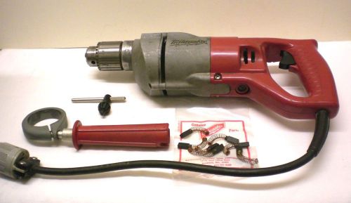 Milwaukee Electric D-Handle 3/8&#034; , Cat.# 0871, 120V, 60 Hz, 6.2Amps, Made in USA
