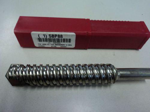 CLE-LINE High Helix Masonry Drill, 7/8, OAL 6 In (5BP88)