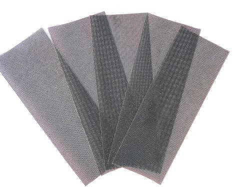 Drywall sanding assortment sheet rock 4 x11 120,150, 220 grit mesh screen lot 12 for sale