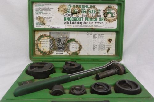 Greenlee 7238sb slug buster knockout punch set for sale