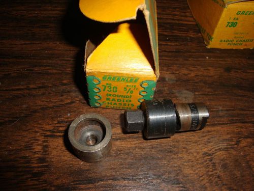 Greenlee 5/8&#034; 730 Knock out. Used 1 time. EUC