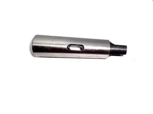 High quality mild steel mt1 to mt2 morse taper adapter reducing drill sleeve for sale