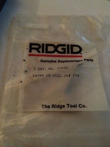 New ridgid e4784 18&#034; pipe wrench heel jaw pin catalog # 31690 **free**shipping** for sale
