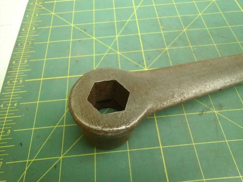 MACHINE VISE HANDLE WRENCH 24 MM HEX APPROX 9-1/2&#034; LONG #57105