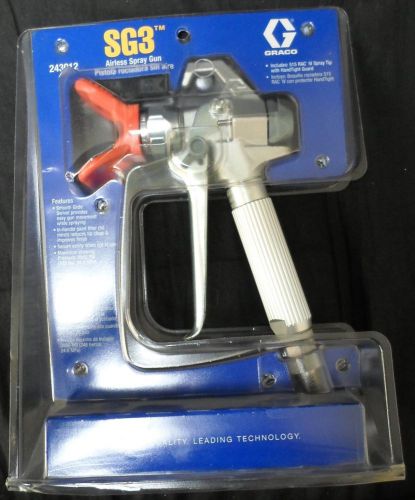 Graco sg3 airless spray gun mib &amp; heavy duty 40&#034; extension pole for sale
