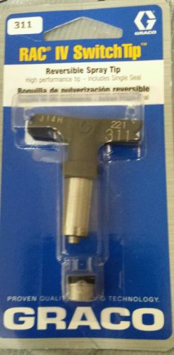 Brand New!!!!Graco  Rac IV  SwitchTip  Reversible Spray Tip #311 FREE SHIPPING!