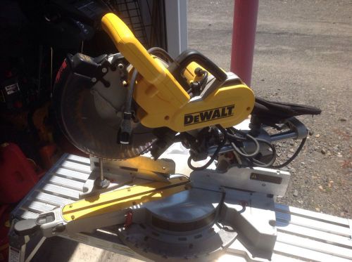 Dewalt dw717 xps-qs double-bevel sliding compound miter saw, heavy duty 10&#034; 230v for sale