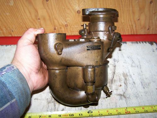 Original nos kingston e five ball early prairie tractor brass carburetor nice!! for sale