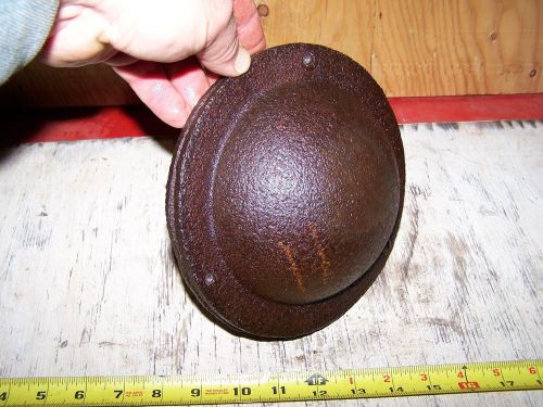 Old ECONOMY Cast Iron Ball Type Hit Miss Gas Engine Muffler Steam Tractor Oiler