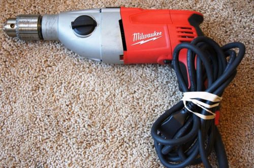 Milwaukee 5378-20 2 speed vsr corded 1/2&#034; hammer drill  120v 7.5a w/keyed chuck for sale