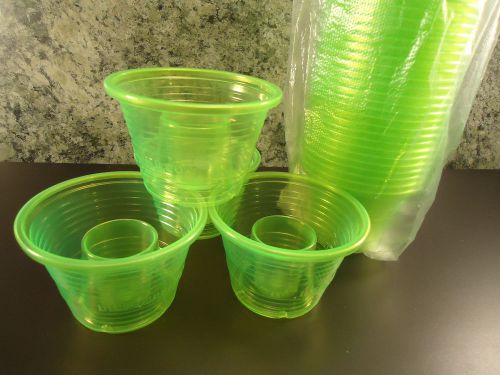New Plastic Bomb Cups 50 count great with Jager Barware ManCave Partyware