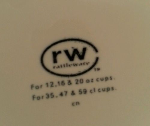 39 Rattleware Cremaware Coffee Cup Saucers