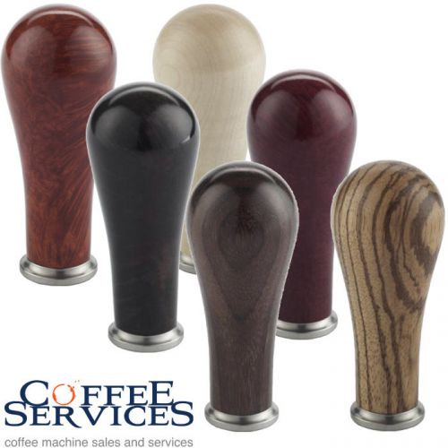 SELECTION OF EXCLUSIVE COFFEE TAMPER HANDLE BUILD YOUR OWN CUSTOM COFFEE TAMPER