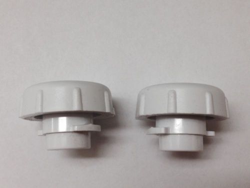 Brand New Bunn CDS Faucet Caps Set of Two, White part # 26793.0000