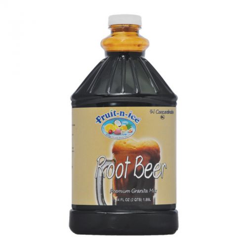 Fruit-N-Ice Granita Frozen Drink Mix Root Beer 64oz