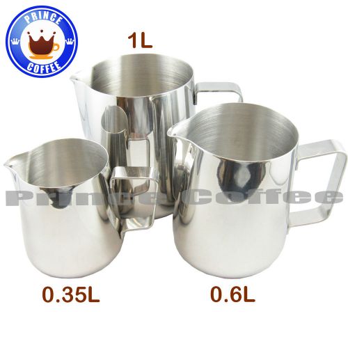 Stainless Steel Milk Frothing Jug Pitcher for Latte Coffee Machine 0.6L 20oz