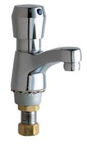 Chicago faucet / single valve faucet - single supply metering sink faucet for sale