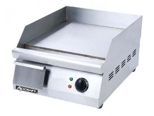 Adcraft GRID-16 16&#034; Countertop Electric Griddle Flat Top Grill